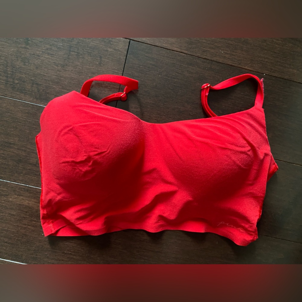 PINK Victoria's Secret Bold Red Bra